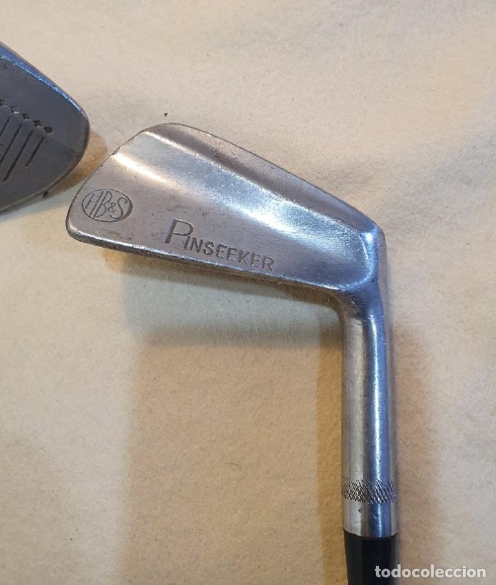Coleccionismo deportivo: BOLSA CON 9 PALOS DE GOLF - Foto 12