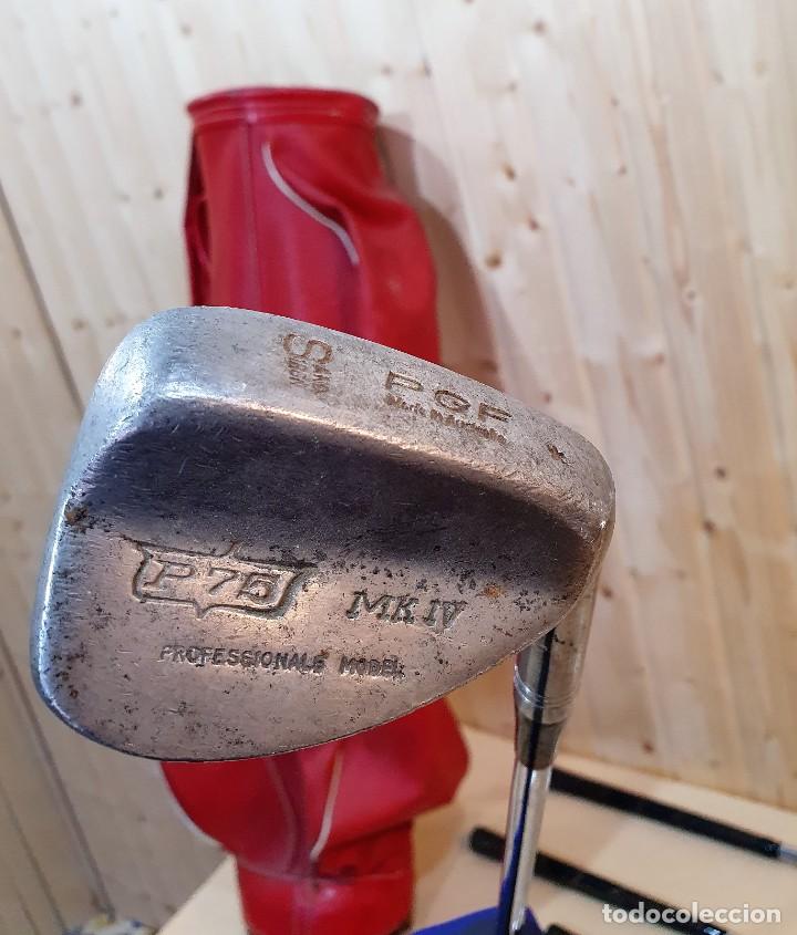 Coleccionismo deportivo: BOLSA CON 9 PALOS DE GOLF - Foto 13