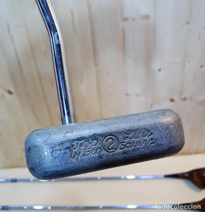Coleccionismo deportivo: BOLSA CON 9 PALOS DE GOLF - Foto 14