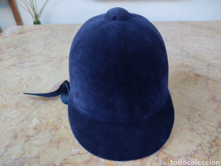 Sammelleidenschaft Sport: casco equitaci&oacute;n terciopelo Loveson nuevo