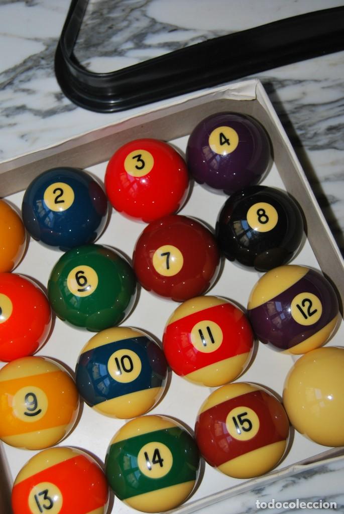 Coleccionismo deportivo: JUEGO DE BOLAS DE BILLAR - ARAMITH BELGIUM - Foto 5