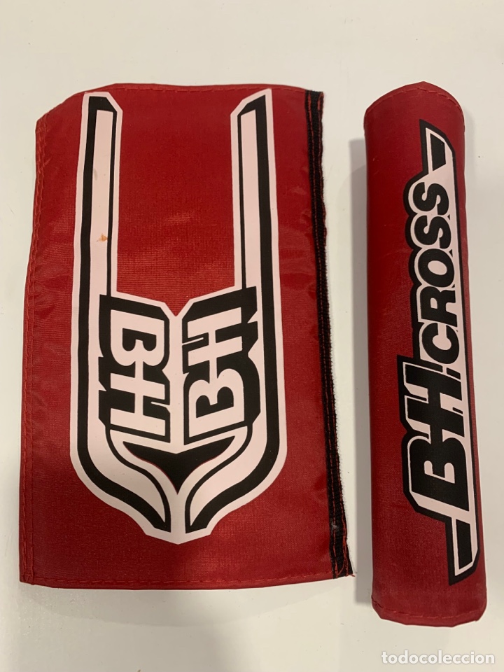 Coleccionismo deportivo: LOTE PROTECTOR DE MANILLAR Y CUADRO MORCILLAS BH CALIFORNIA X4