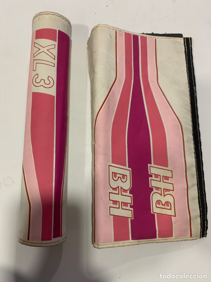 Coleccionismo deportivo: LOTE PROTECTOR DE MANILLAR Y CUADRO MORCILLAS BH CALIFORNIA XL 3