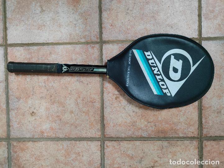 Coleccionismo deportivo: Raqueta de tenis antigua Dunlop Mcenroe - Foto 2