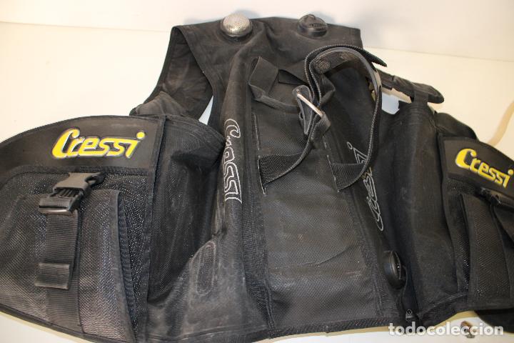 Coleccionismo deportivo: chaleco xl cressi - sub - j 107 - Foto 5