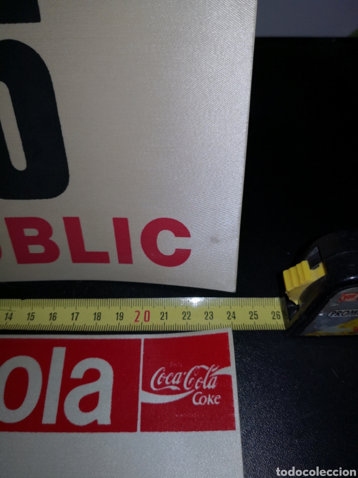 Coleccionismo deportivo: Dorsal Coca-Cola 33 Coca cola - Foto 2