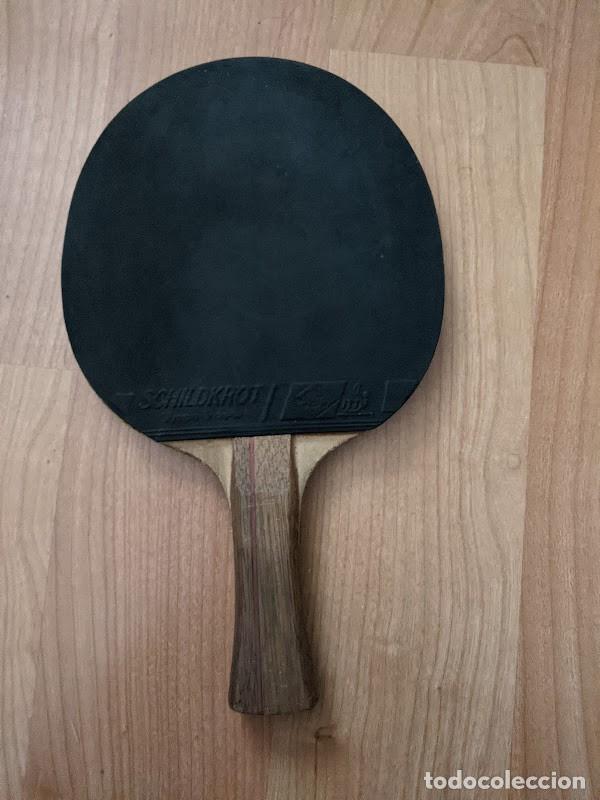 Coleccionismo deportivo: PALA TENIS DE MESA SCHILDKROT - Foto 2