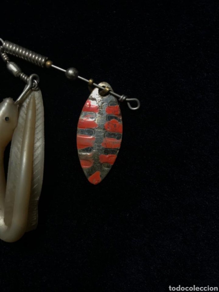 Sammelleidenschaft Sport: Anzuelo cucharilla se&ntilde;uelo a&ntilde;os 1970 marca MEPPS ADOUR 1