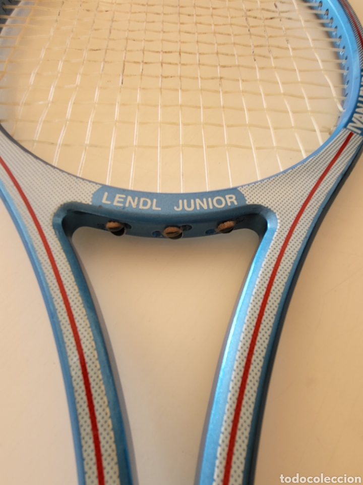 raqueta tenis vintage adidas ivan junior - Compra venta en todocoleccion