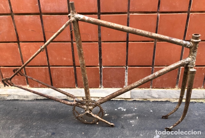 Coleccionismo deportivo: CUADRO DE BICICLETA ORBEA- ANTIGUO. - Foto 4