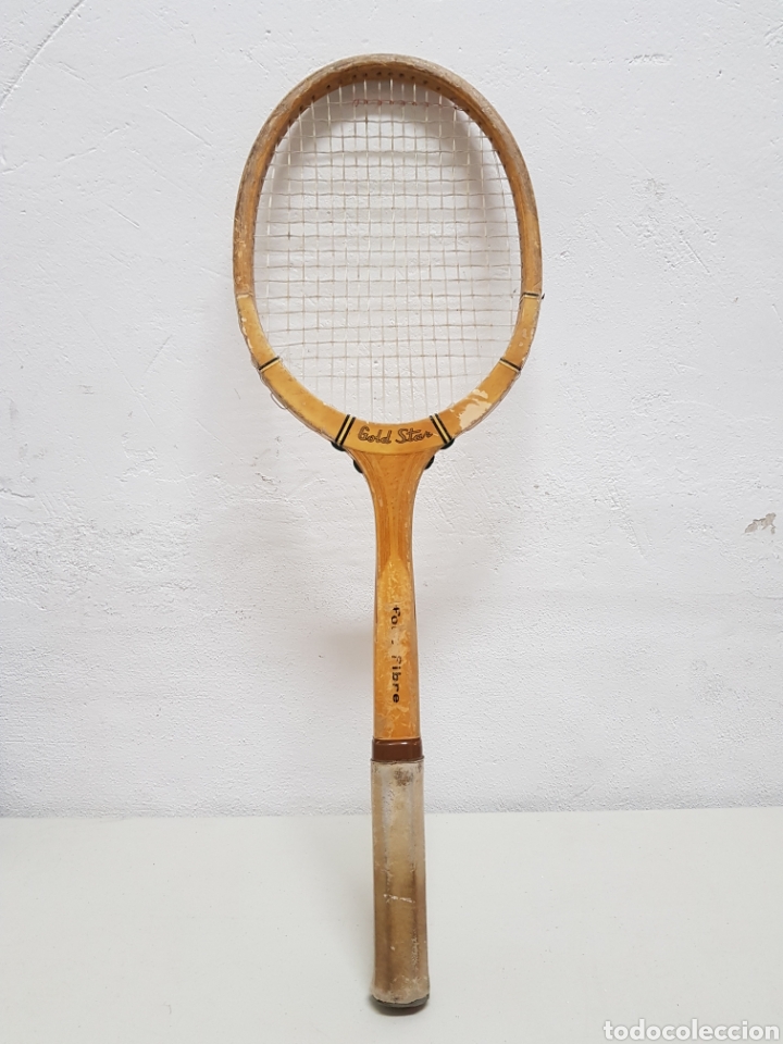 Coleccionismo deportivo: Raqueta Gold Star - Foto 1