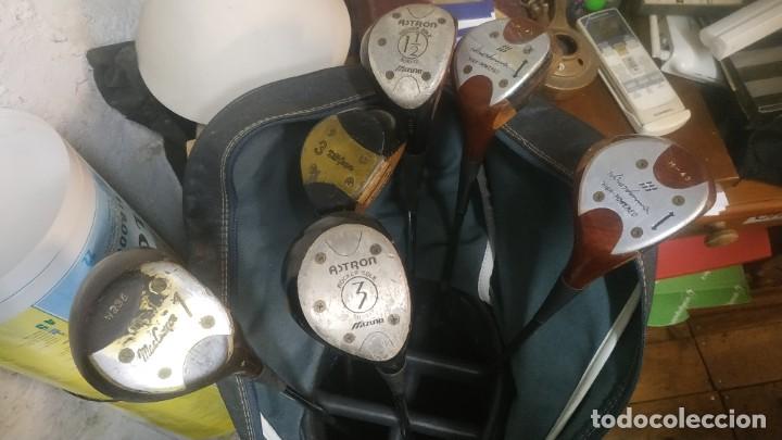 Coleccionismo deportivo: Lote palos de golf + funda - Foto 3