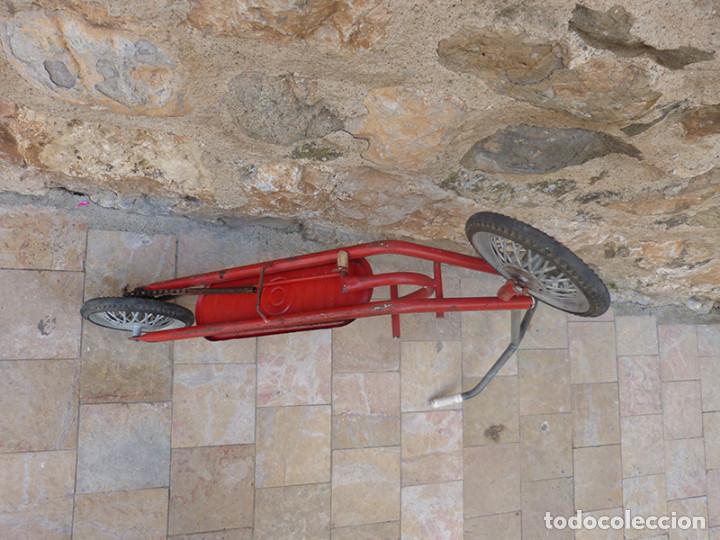 Coleccionismo deportivo: Patinete met&aacute;lico - Foto 5