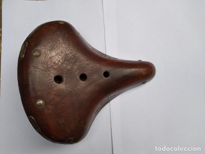 Coleccionismo deportivo: BH sillin cuero - Foto 1