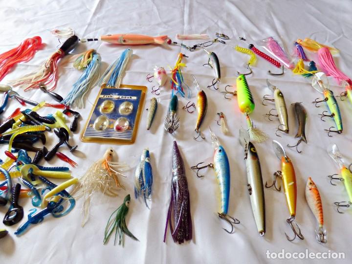 LOTE DE SEÑUELOS de pesca antiguos vintage EUR 47,03 - PicClick ES