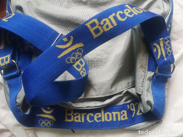 Coleccionismo deportivo: Bolso de las olimpiadas 1992 Barcelona - Foto 7