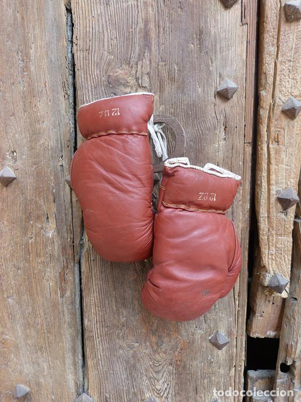 Coleccionismo deportivo: Guantes de boxeo vintage - Foto 1