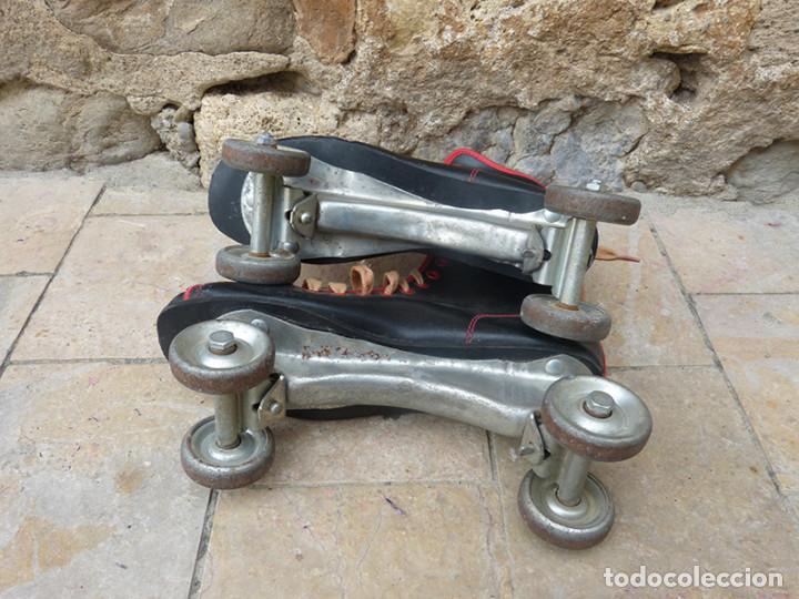 Coleccionismo deportivo: Patines de ruedas vintage - Foto 4