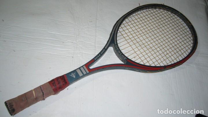 Coleccionismo deportivo: Raqueta Dunlop 2001 plus - Foto 2