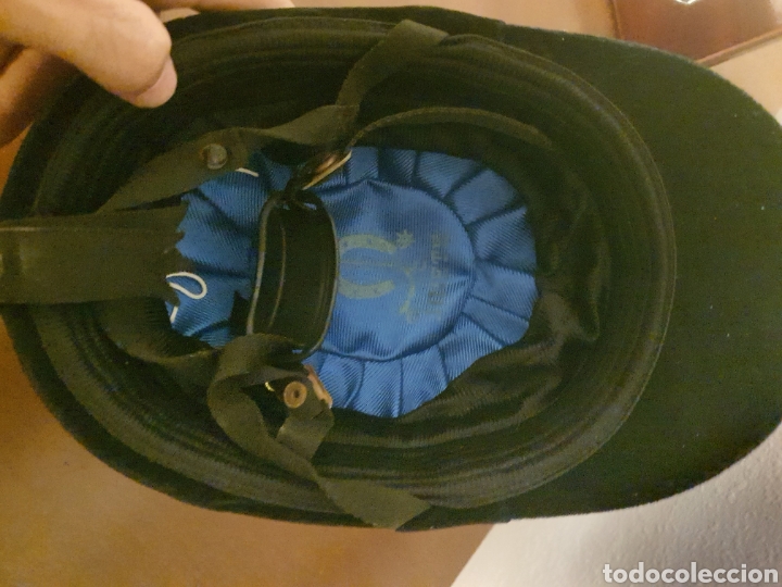 Coleccionismo deportivo: casco de hipica talla 55. - Foto 3