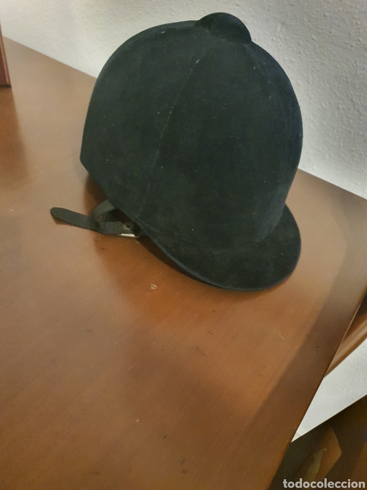 Coleccionismo deportivo: casco de hipica talla 57. - Foto 1