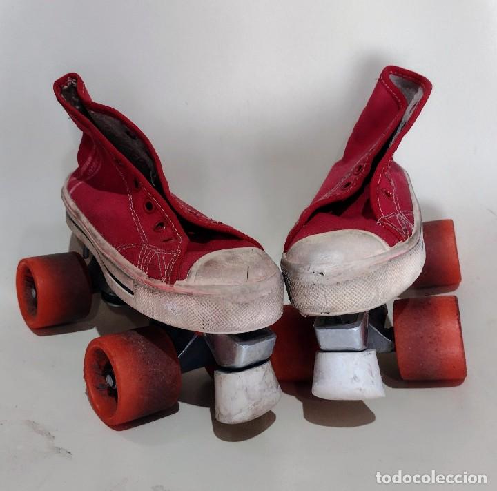 marca muestra arrebatar patines vintage sancheski 28-34 - Compra venta en todocoleccion