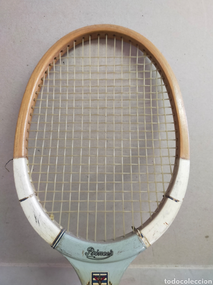 antigua raqueta de badminton madera slazenger t - Compra venta en  todocoleccion