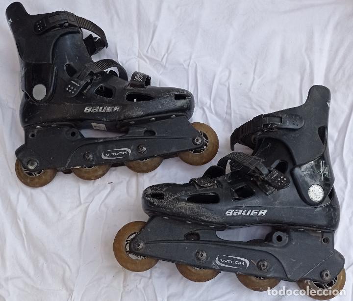 Coleccionismo deportivo: PATINES BOOMERANG + PATINES BAUER - Foto 4