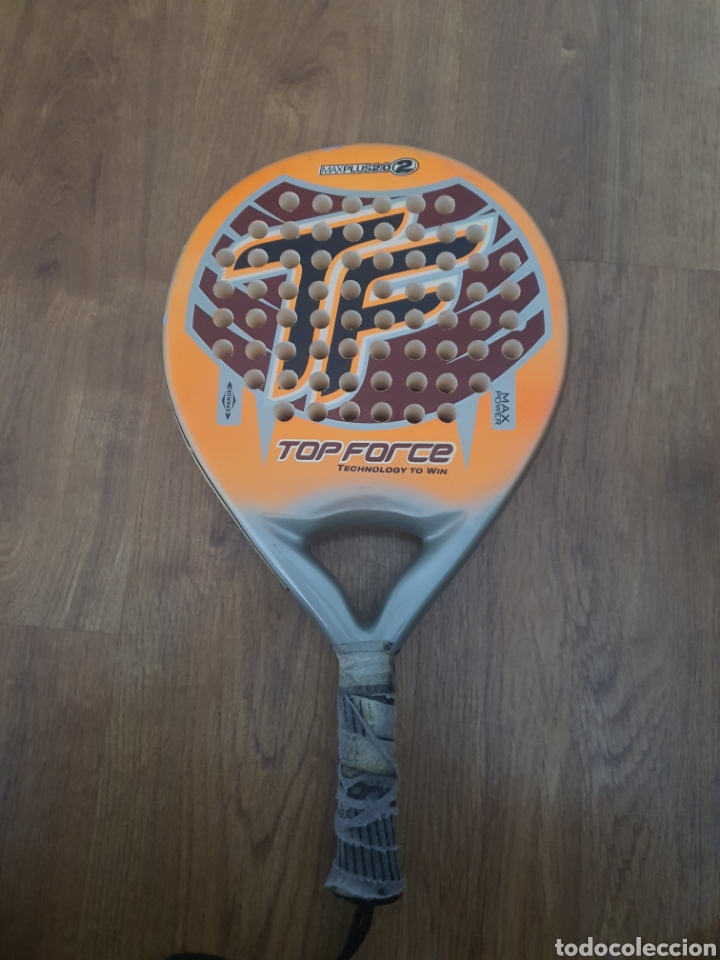 Collectionnisme sportif: pala de padel top force max plus 2.0