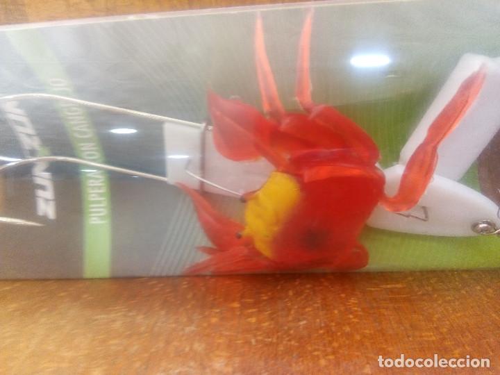 Coleccionismo deportivo: CANGREJERA EMPLOMADA PESCA - Foto 1