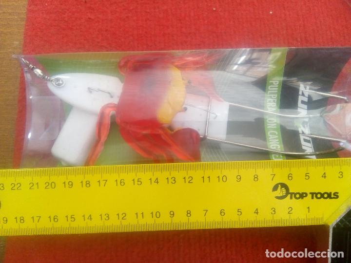 Coleccionismo deportivo: CANGREJERA EMPLOMADA PESCA - Foto 4