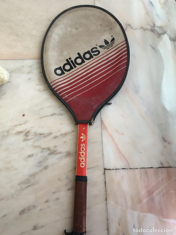 Collectionnisme sportif: ADIDAS CADET RAQUETA MADERA