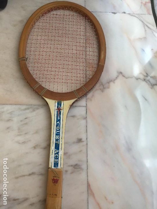 Coleccionismo deportivo: COURT ACE RAQUETA MADERA