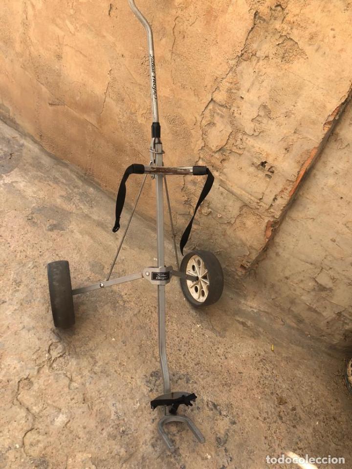 Collectionnisme sportif: CARRO TRANSPORTADOR DE BOLSA DE GOLF.