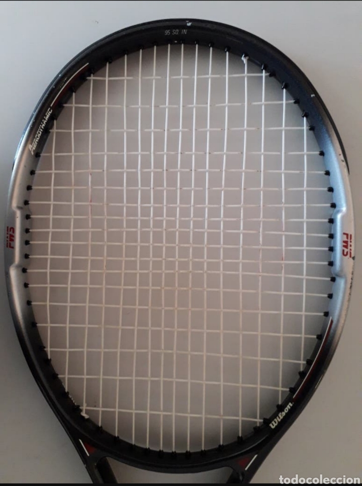 Coleccionismo deportivo: Vintage , raqueta Wilson graphite - Foto 3