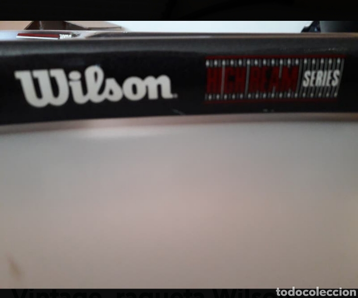 Coleccionismo deportivo: Vintage , raqueta Wilson graphite - Foto 4