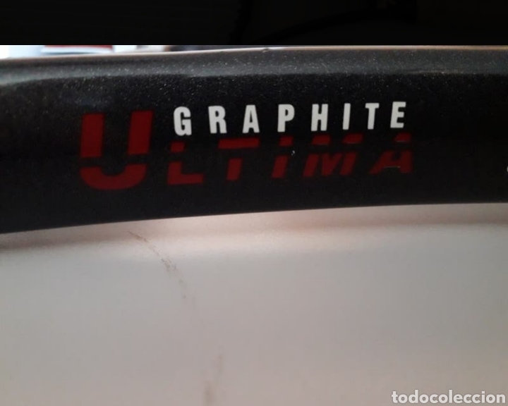Coleccionismo deportivo: Vintage , raqueta Wilson graphite - Foto 5