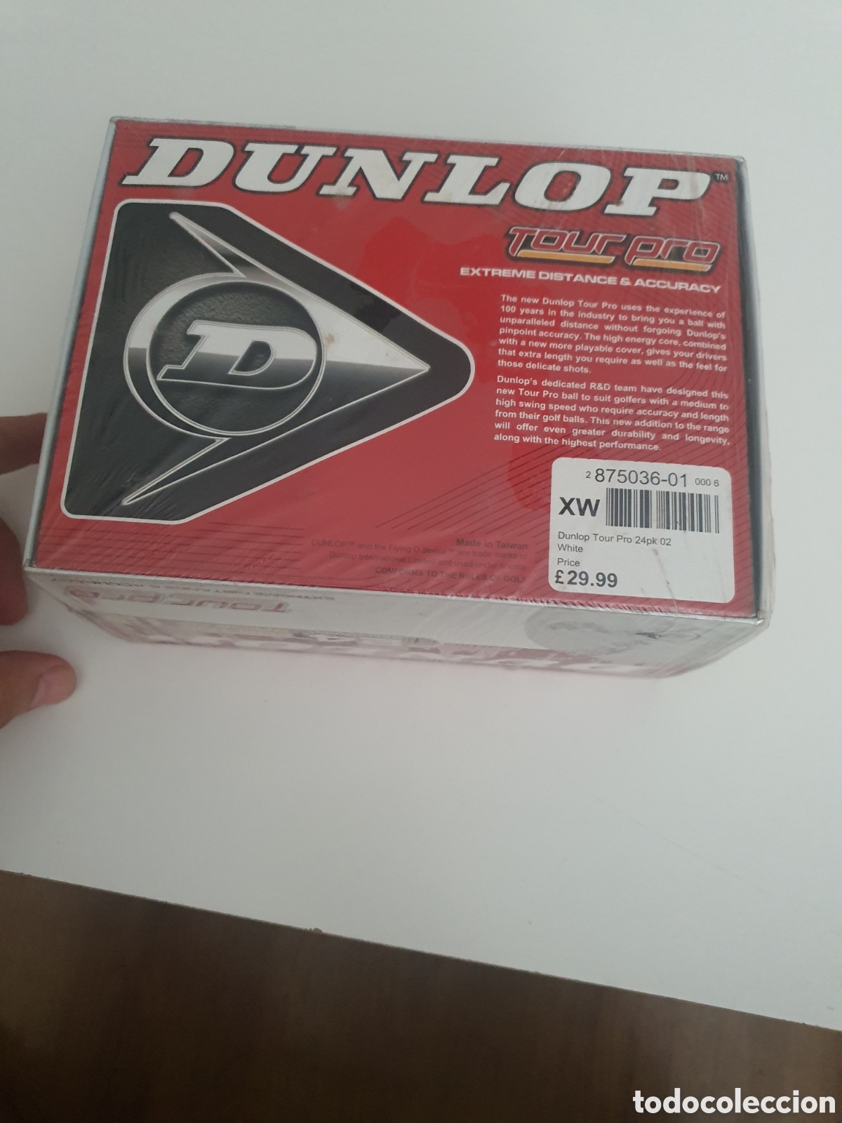 Coleccionismo deportivo: pack de 24 bolas de golf dunlop tour pro. - Foto 4