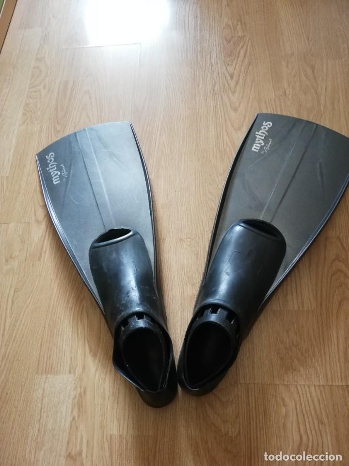 Collectionnisme sportif: ALETAS DE BUCEO MYTHOS FOR ROIMAR 45-47 11-13 MADE IN ITALY