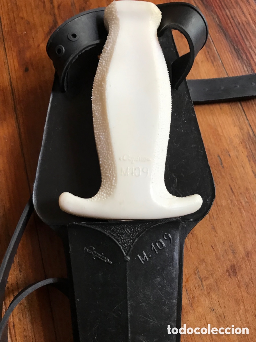 Coleccionismo deportivo: Cuchillo buceo Copino M109. - Foto 2