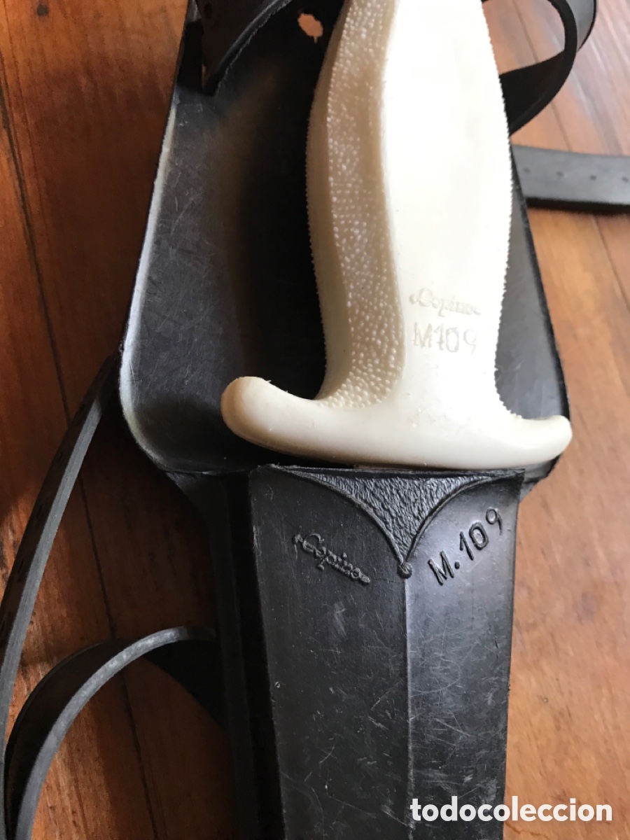 Coleccionismo deportivo: Cuchillo buceo Copino M109. - Foto 3