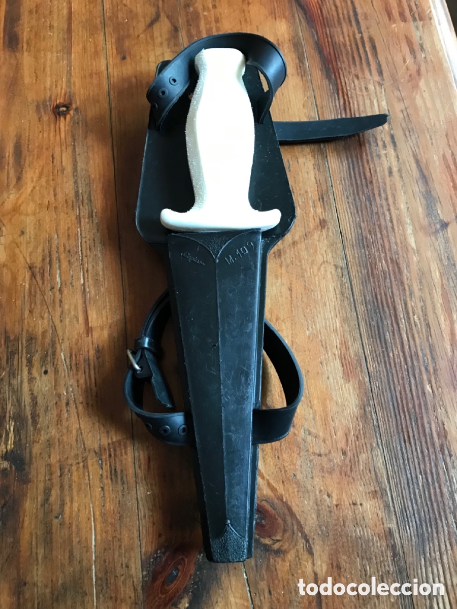 Coleccionismo deportivo: Cuchillo buceo Copino M109. - Foto 5