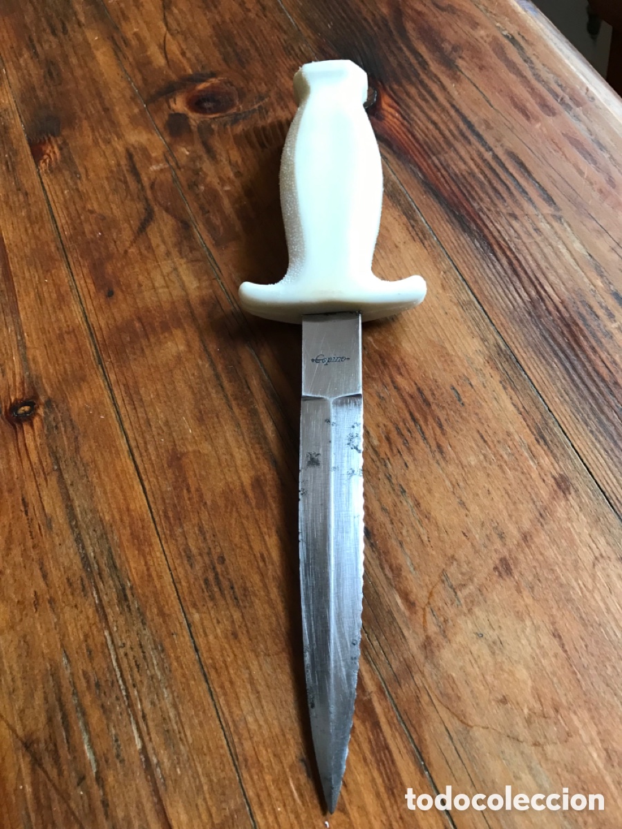 Coleccionismo deportivo: Cuchillo buceo Copino M109. - Foto 6