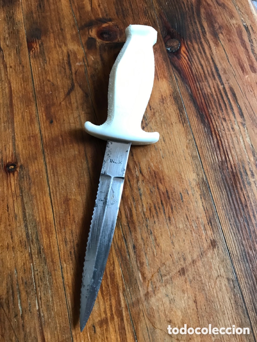 Coleccionismo deportivo: Cuchillo buceo Copino M109. - Foto 12