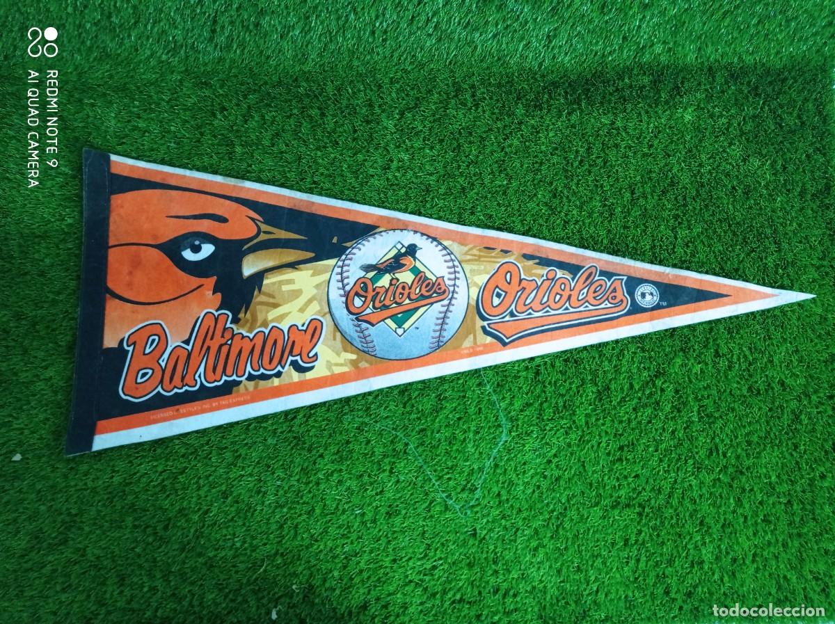 Sammelleidenschaft Sport: Antigua Banderola Orioles Baltimore Beisbol MLB