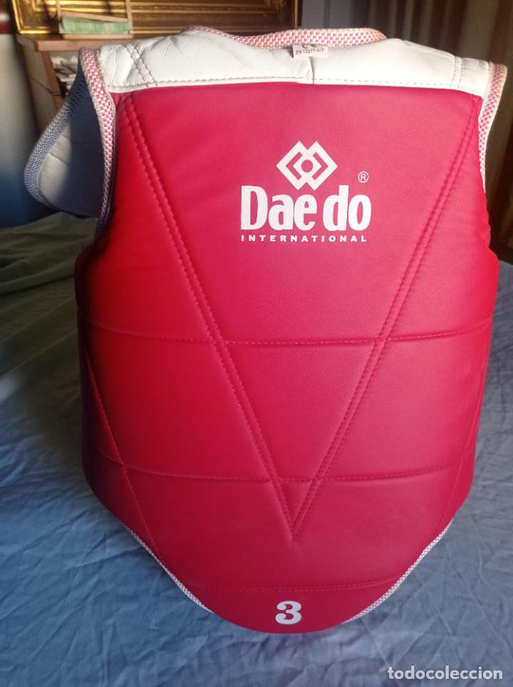 Coleccionismo deportivo: PETO DE PROTECCION DE TAEKWONDO - Foto 1