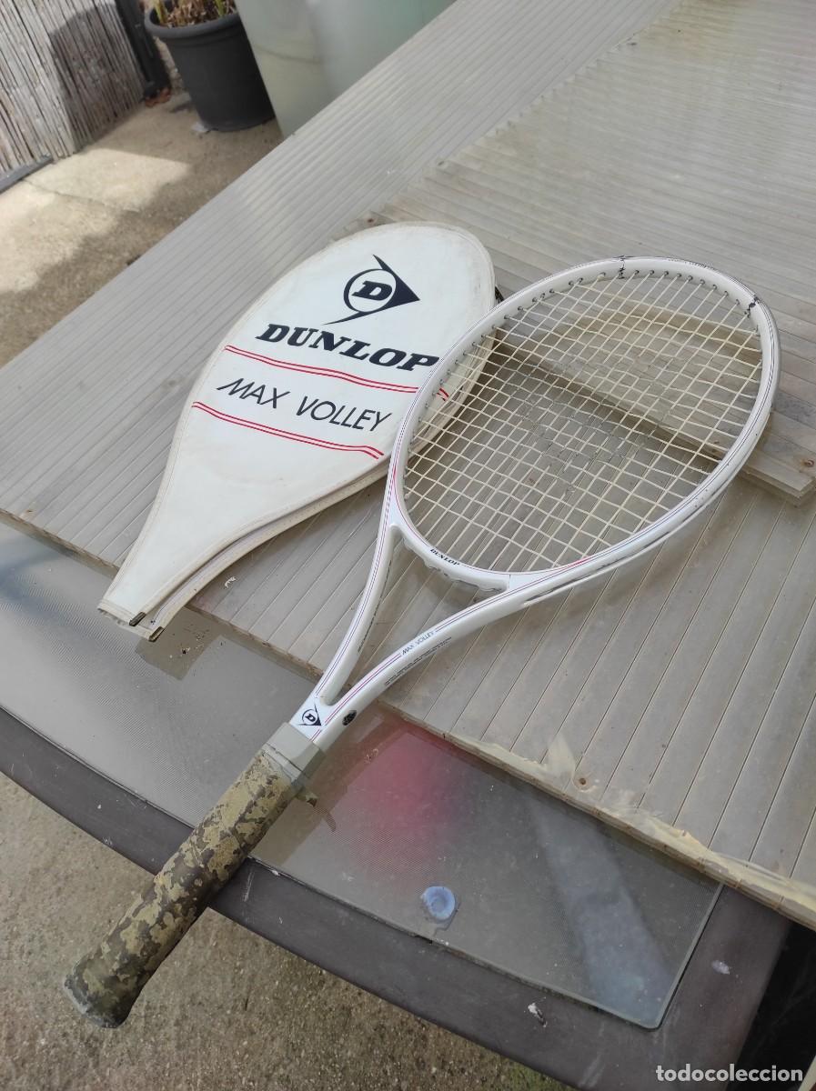Coleccionismo deportivo: Raqueta Dunlop Max volley - Foto 1