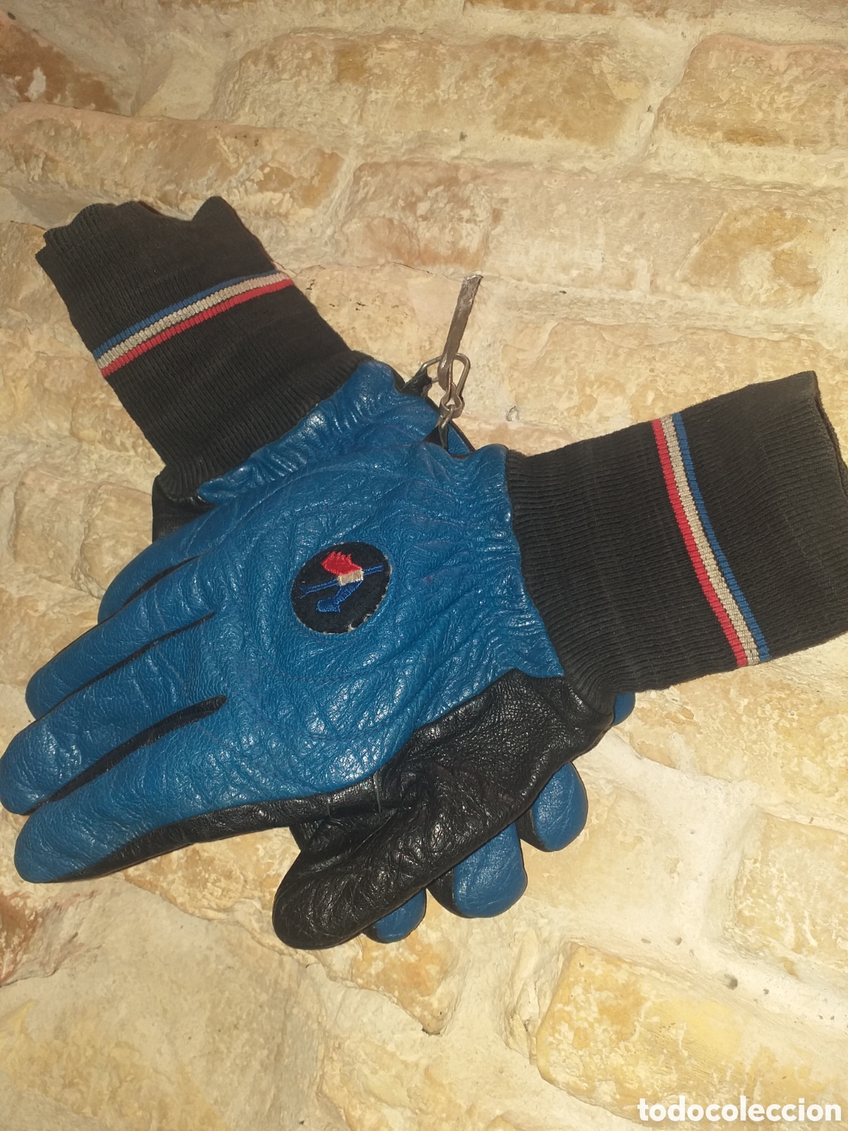 Coleccionismo deportivo: Guantes racer (france)