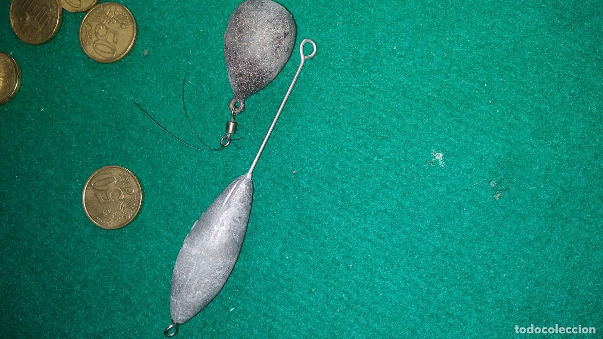 Coleccionismo deportivo: plomos de pesca - Foto 3