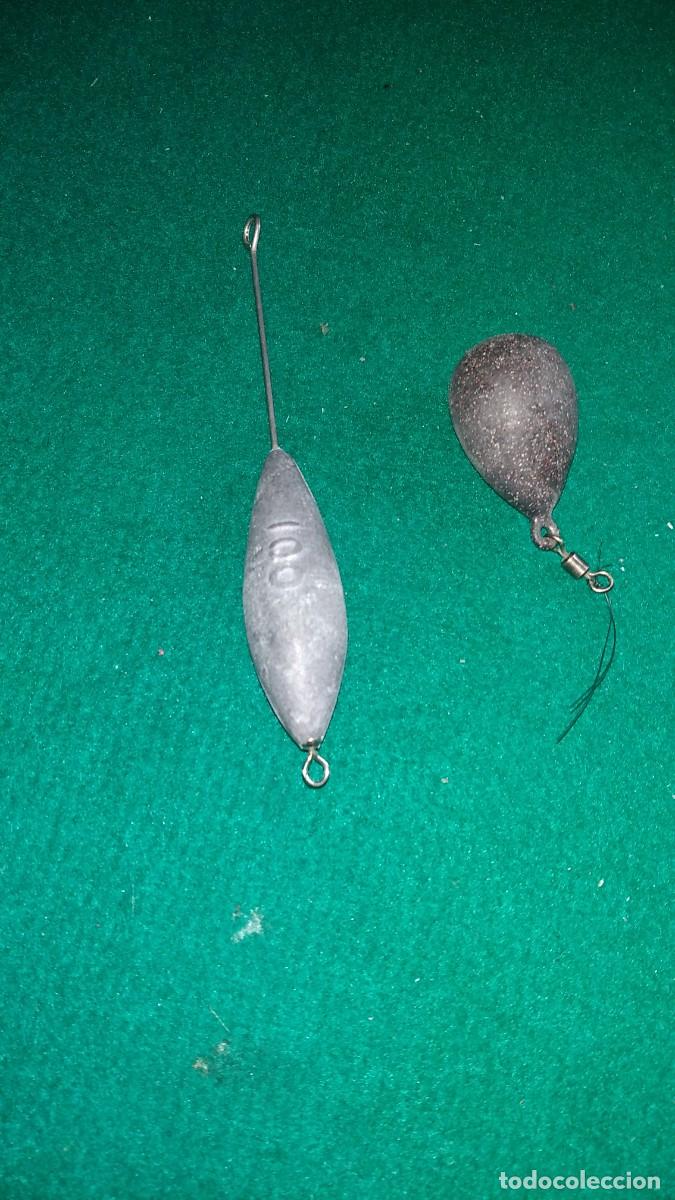 Coleccionismo deportivo: plomos de pesca - Foto 1